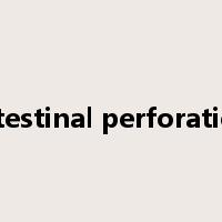intestinal perforation是什么意思