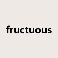 fructuous是什么意思