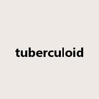 tuberculoid是什么意思