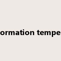 transformation temperature是什么意思