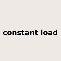 constant load是什么意思