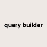 query builder是什么意思