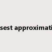 closest approximation是什么意思