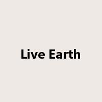 Live Earth是什么意思