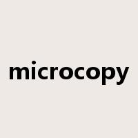 microcopy是什么意思