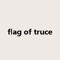 flag of truce是什么意思