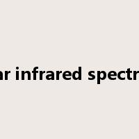 near infrared spectrum是什么意思