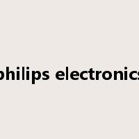 philips electronics是什么意思