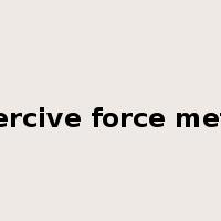 coercive force meter是什么意思