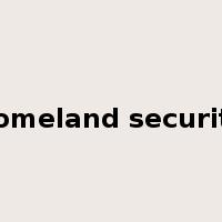 homeland security是什么意思