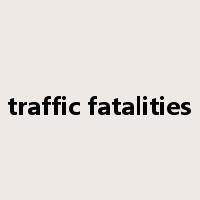traffic fatalities是什么意思