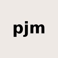 pjm是什么意思