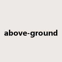 above-ground是什么意思
