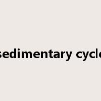 sedimentary cycle是什么意思