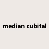 median cubital是什么意思