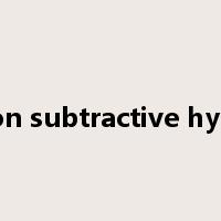 Suppression subtractive hybridization是什么意思