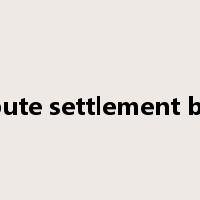 dispute settlement body是什么意思