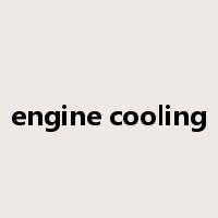 engine cooling是什么意思