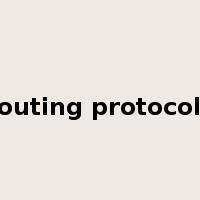 routing protocols是什么意思