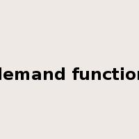 demand function是什么意思