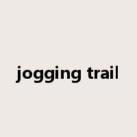 jogging trail是什么意思