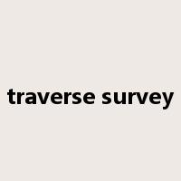 traverse survey是什么意思