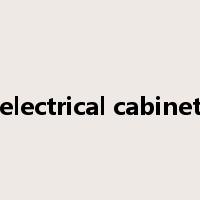 electrical cabinet是什么意思