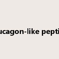 glucagon-like peptide是什么意思