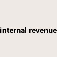 internal revenue是什么意思