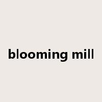 blooming mill是什么意思