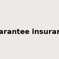 guarantee insurance是什么意思
