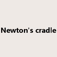 Newton's cradle是什么意思
