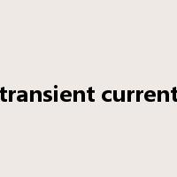 transient current是什么意思
