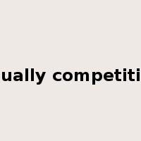 Equally competition是什么意思