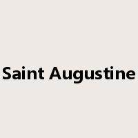 Saint Augustine是什么意思