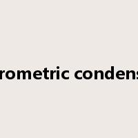 barometric condenser是什么意思