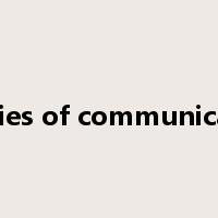 arteries of communication是什么意思