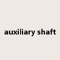 auxiliary shaft是什么意思