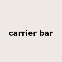 carrier bar是什么意思