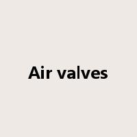 Air valves是什么意思