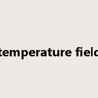 temperature field是什么意思