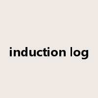 induction log是什么意思