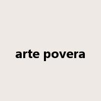 arte povera是什么意思