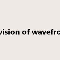 division of wavefront是什么意思