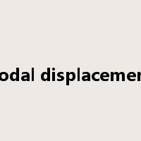 nodal displacement是什么意思