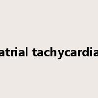 atrial tachycardia是什么意思