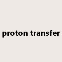 proton transfer是什么意思