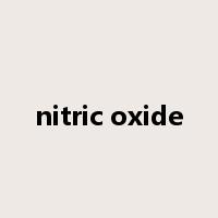 nitric oxide是什么意思