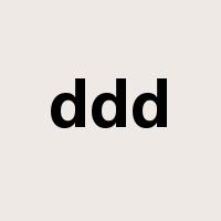 ddd是什么意思