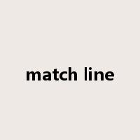 match line是什么意思